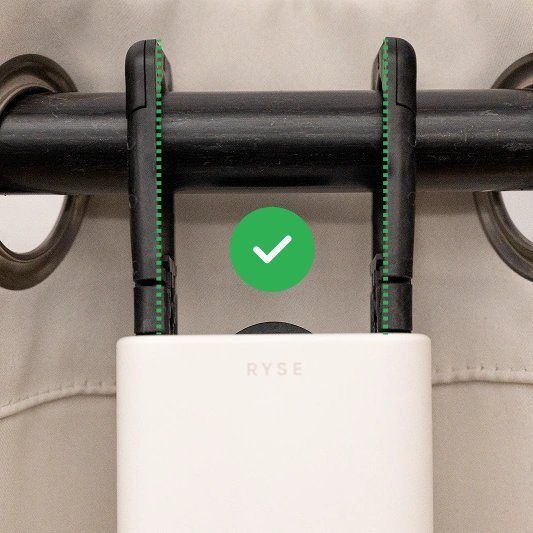 Correct: arms in a straight line